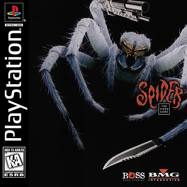 Spider: The Video Game Box Art