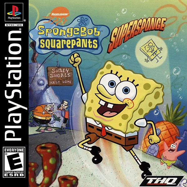 SpongeBob SquarePants: SuperSponge Box Art