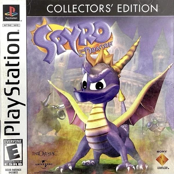 Spyro the Dragon box art
