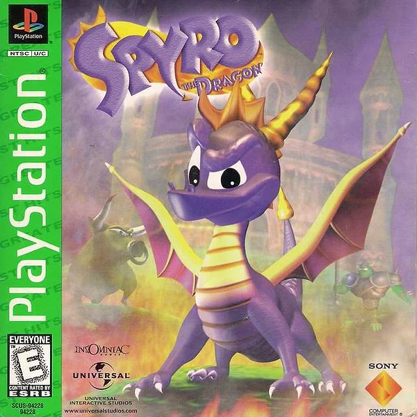Spyro the Dragon box art