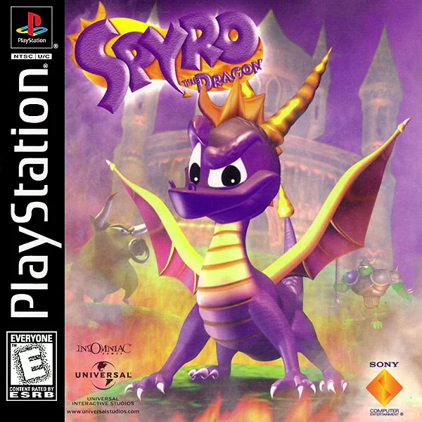 Spyro the Dragon box art