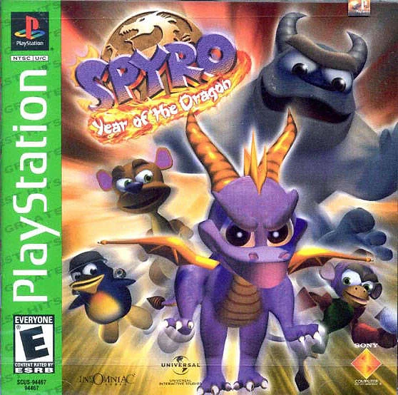 Spyro: Year of the Dragon box art