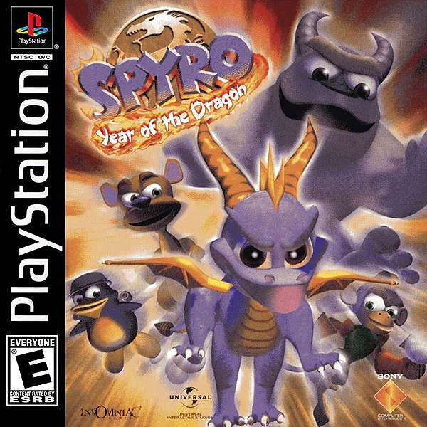 Spyro: Year of the Dragon box art