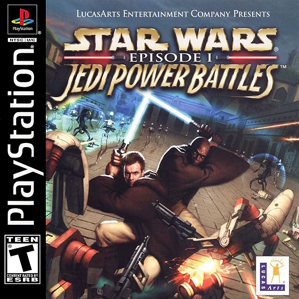 Star Wars: Episode I - Jedi Power Battles box art