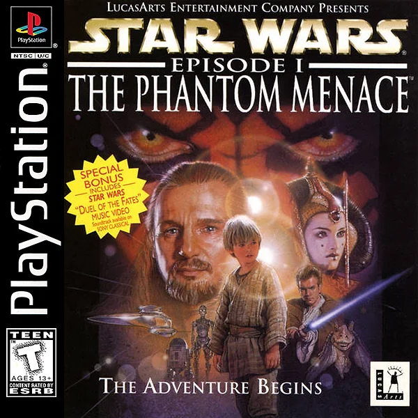 Star Wars: Episode I - The Phantom Menace box art