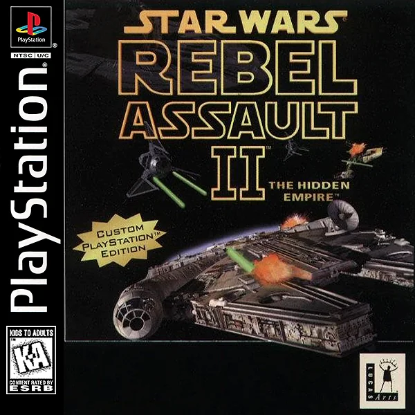 Star Wars: Rebel Assault II - The Hidden Empire box art