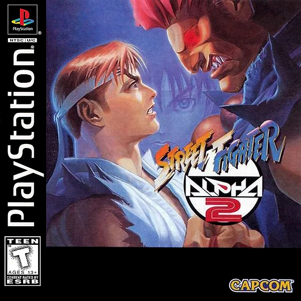 Street Fighter Alpha 2 box art