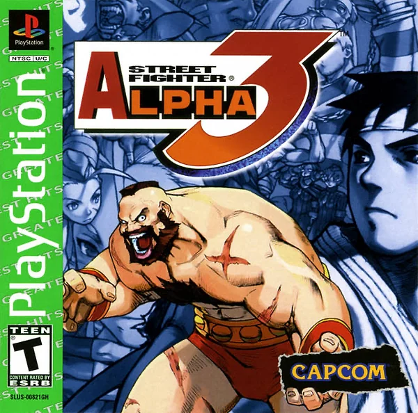 Street Fighter Alpha 3 Box Art