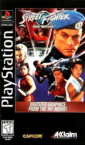 Street Fighter: The Movie Box Art