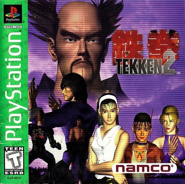 Tekken 2 box art