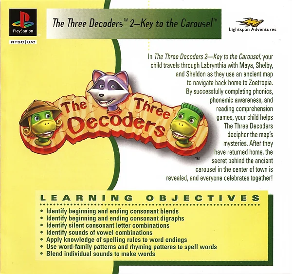 Three Decoders: Key to the Carousel box art