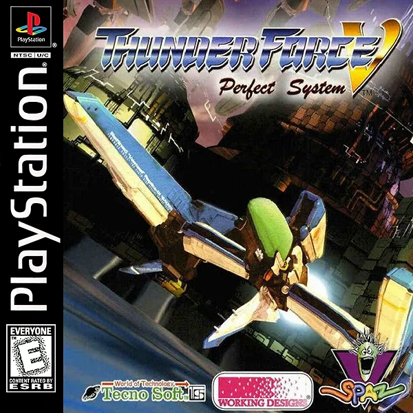 Thunder Force V: Perfect System Box Art