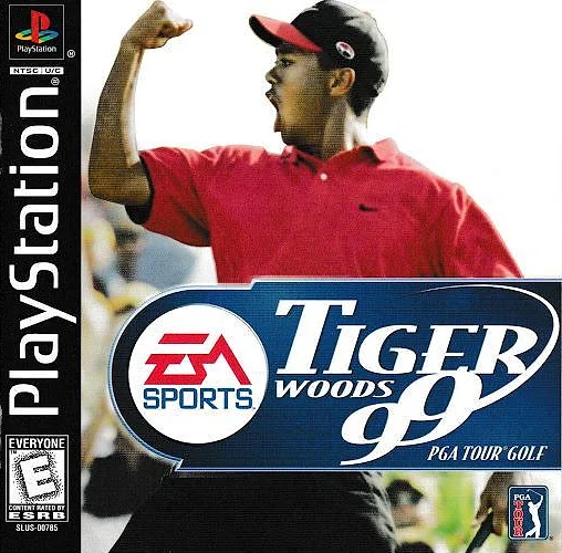 Tiger Woods '99 PGA Tour Golf Box Art