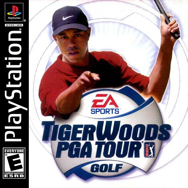 Tiger Woods PGA Tour Golf Box Art