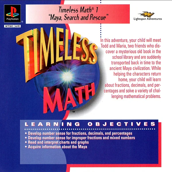 Timeless Math 1: Maya - Search and Rescue box art