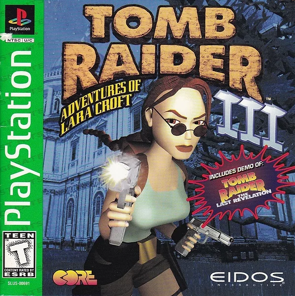 Tomb Raider III: Adventures of Lara Croft box art