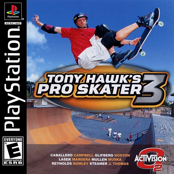 Tony Hawk's Pro Skater 3 box art
