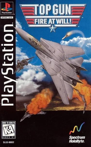 Top Gun: Fire at Will Box Art
