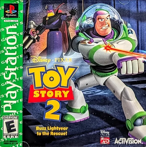 Toy Story 2: Buzz Lightyear to the Rescue box art