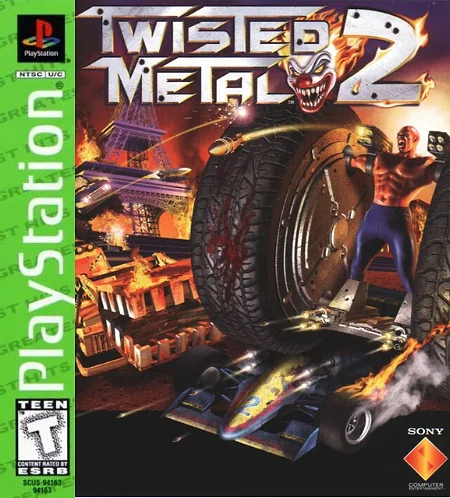 Twisted Metal 2 box art