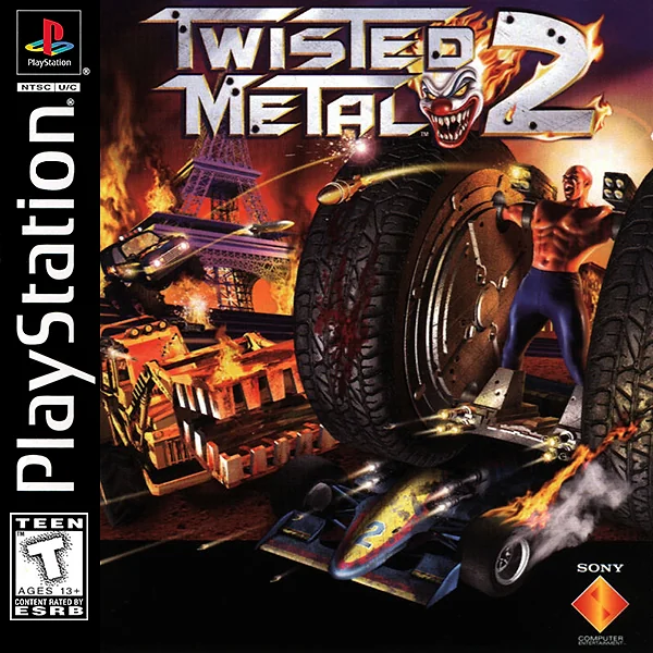 Twisted Metal 2 Box Art