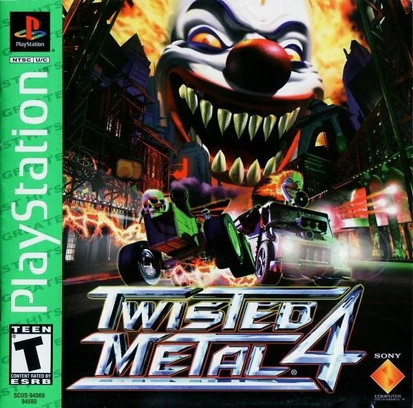 Twisted Metal 4 box art