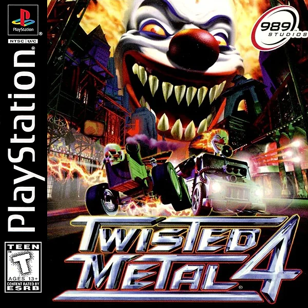 Twisted Metal 4 box art