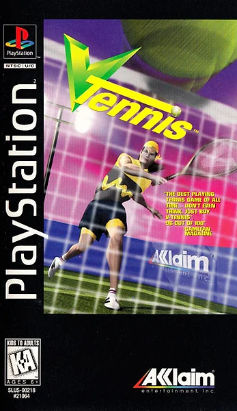 V-Tennis box art