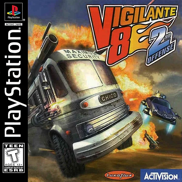 Vigilante 8: 2nd Offense box art