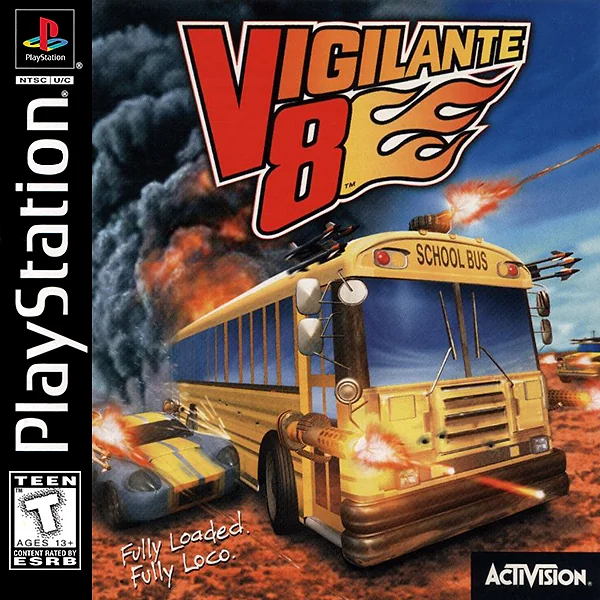 Vigilante 8 box art