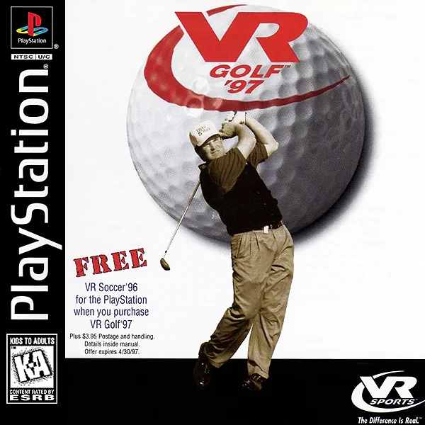 VR Golf '97 Box Art