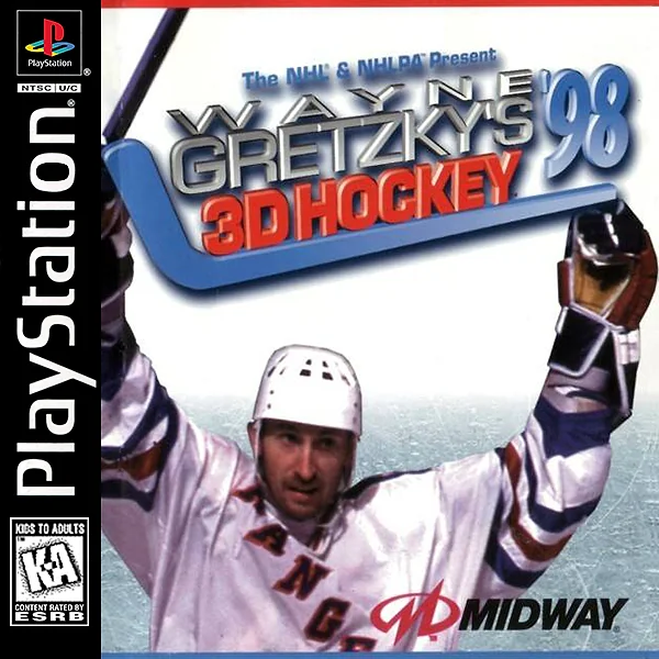Wayne Gretzky's 3D Hockey '98 Box Art