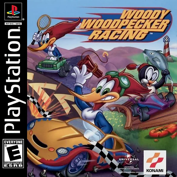 Woody Woodpecker Racing Box Art