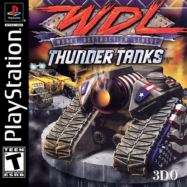 World Destruction League: Thunder Tanks Box Art