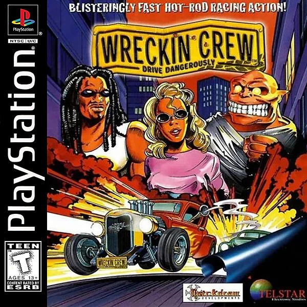 Wreckin Crew: Drive Dangerously Box Art