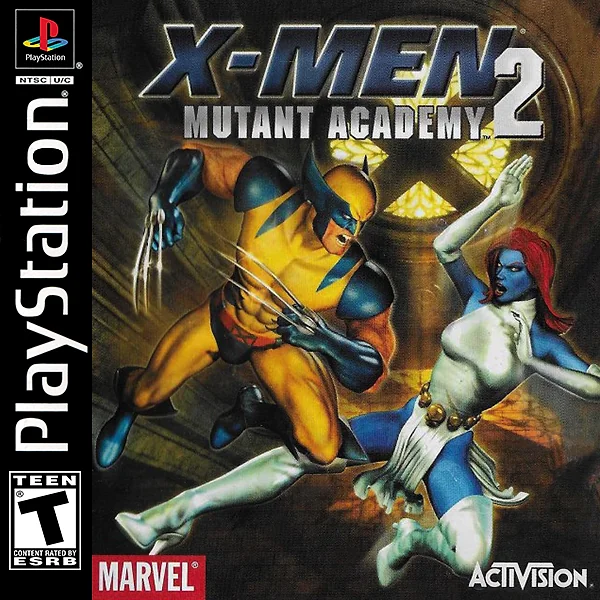 X-Men: Mutant Academy 2 Box Art