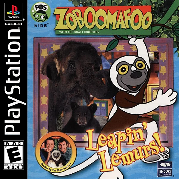 Zoboomafoo: Leapin' Lemurs! Box Art