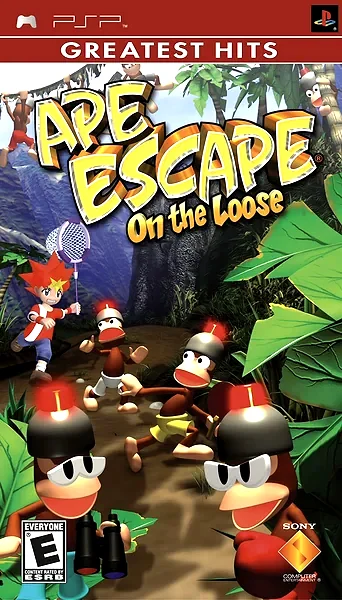 Ape Escape: On the Loose box art