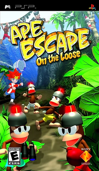 Ape Escape: On the Loose Box Art