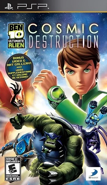 Ben 10: Ultimate Alien - Cosmic Destruction box art