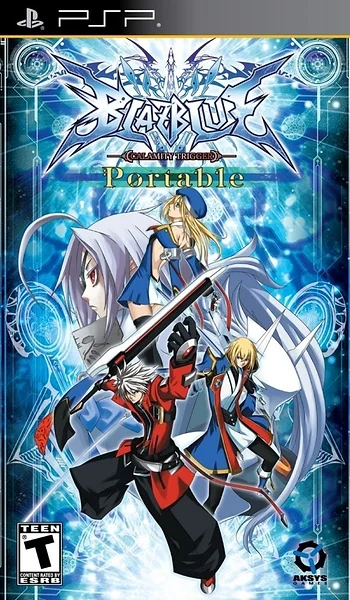 BlazBlue: Calamity Trigger Portable box art