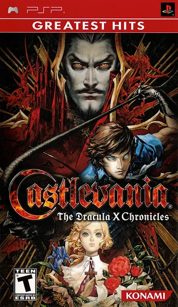 Castlevania: The Dracula X Chronicles Box Art