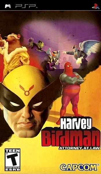 Harvey Birdman: Attorney at Law Box Art