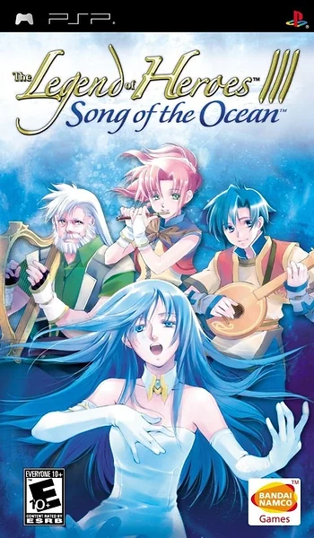Legend of Heroes III: Song of the Ocean box art
