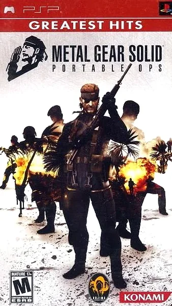 Metal Gear Solid: Portable Ops Box Art