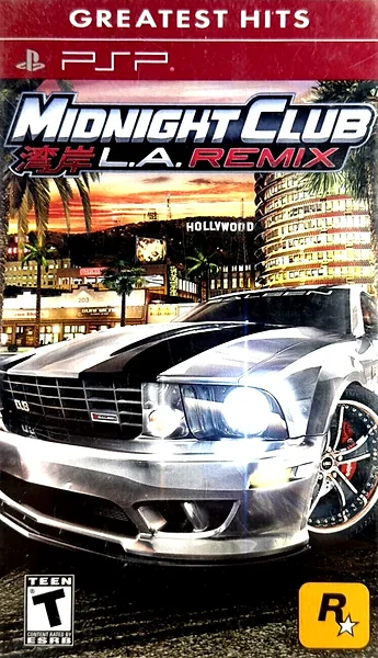 Midnight Club: LA Remix box art
