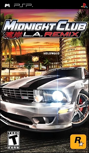 Midnight Club: LA Remix box art