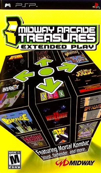 Midway Arcade Treasures: Extended Play box art