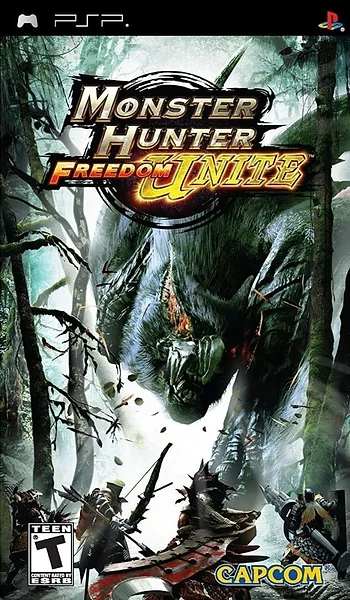 Monster Hunter Freedom Unite Box Art