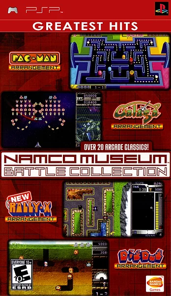 Namco Museum Battle Collection box art